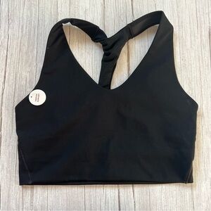 Spanx Black Longline Med Impact Bra Size S
